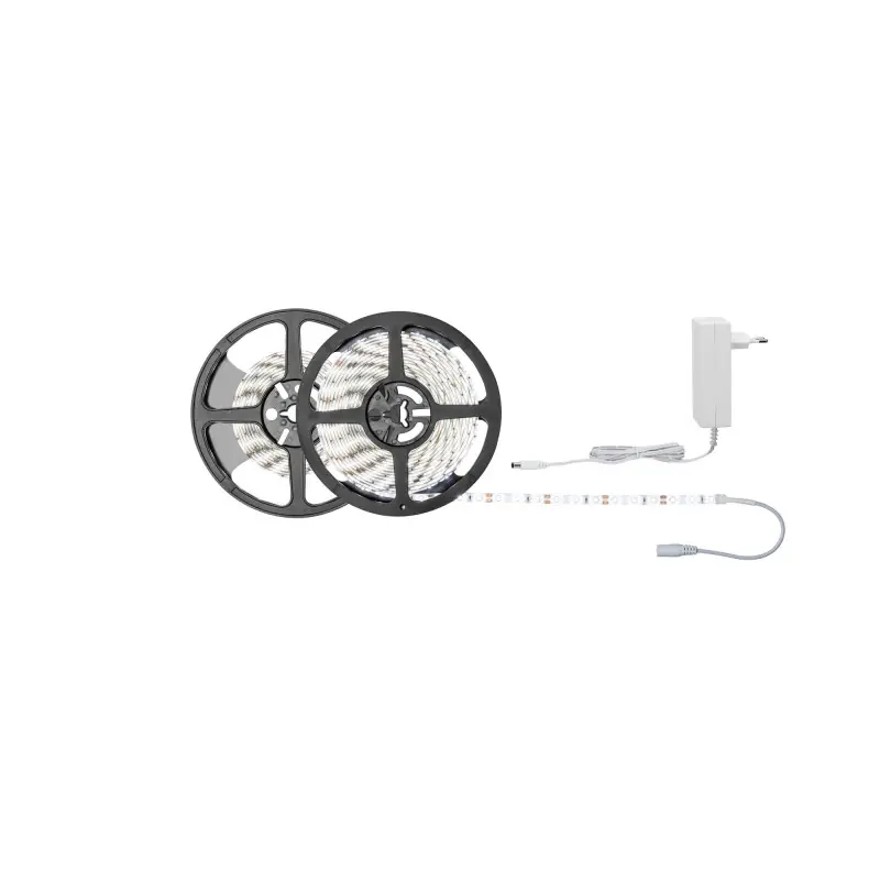 FN Kit ruban SimpLED 7,5 m blc lum jour 20 W 230/12 V DC blanc métal plast