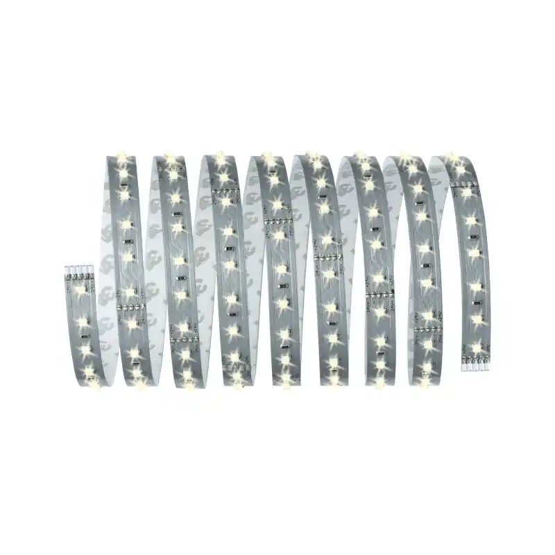 Function MaxLED 500 ruban 2,5 m Blanc chaud 17,5 W 24 V Argent