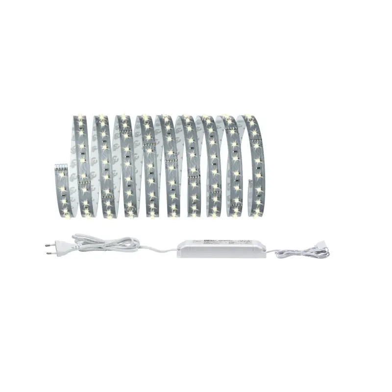 Function MaxLED 500 set base 3m blanc chaud 20W 230/24V 36VA argent