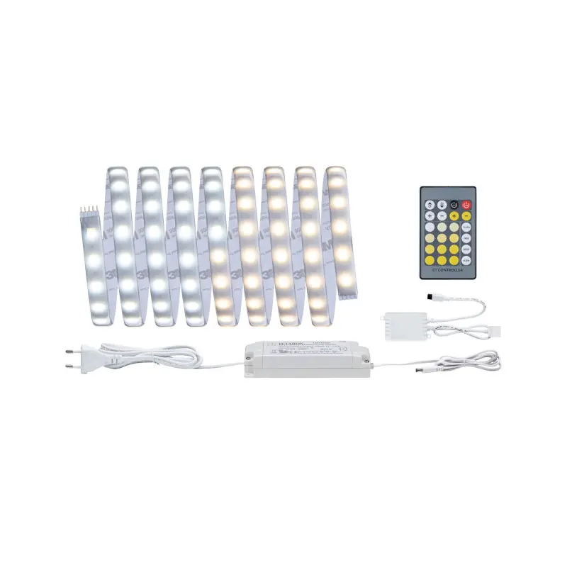 Function MaxLED kit de base 3 m tunable White 20W 230/24V 36VA Argent Plastique