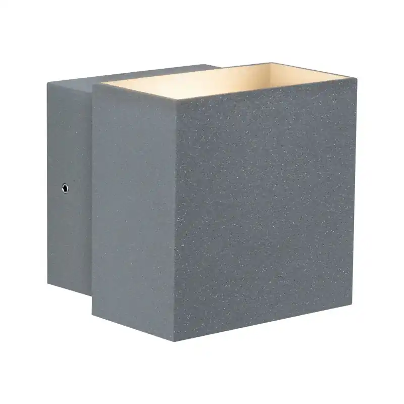 Kit Spot en saillie spécial Cybo LED 2x3 W 230 V IP65 carré 100x100 mm Gris Alu