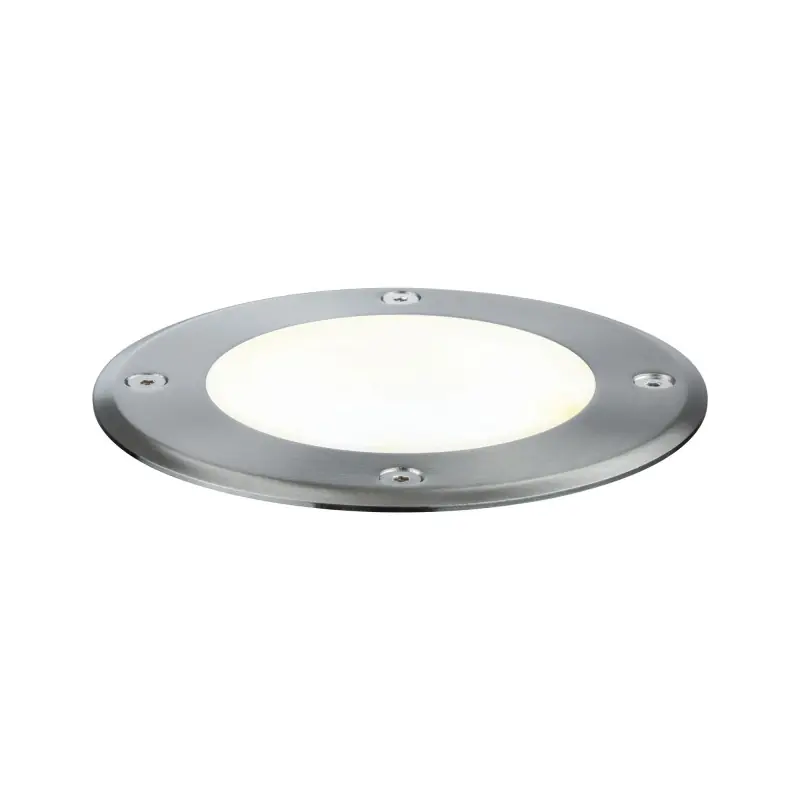 Outd Plug & Shine Encastré Sol LED IP67 609lm 3000K 24V 20° orientab 20° argent