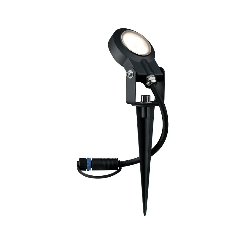 Outdoor Plug & Shine Spot Sting IP67 520lm 3000K 6W 24V anthracite alu