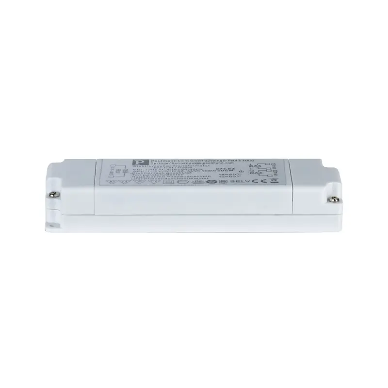 VDE Flat Transformateur électronique 35-105W 230/12V 105VA Blanc