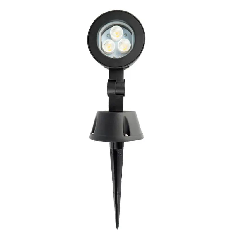 spot projecteur piquet led ip54 jardin-230v-42cm orientable-120°-3000k