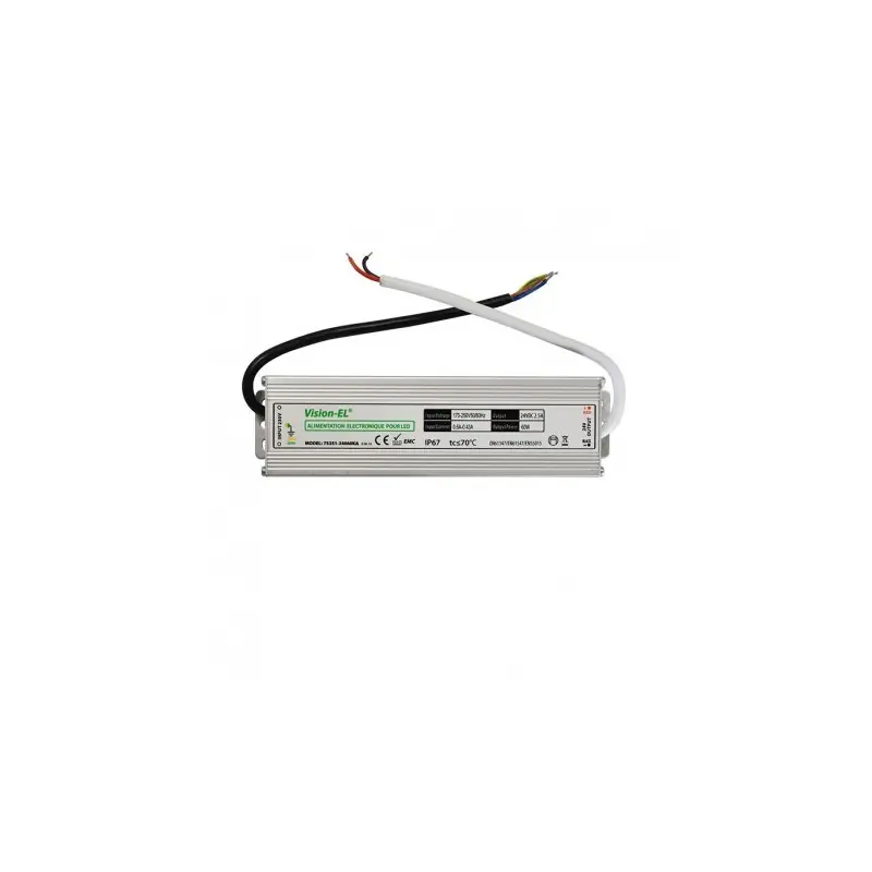 Transformateur alimentation 60w-LED-24V DC-Étanche ip67
