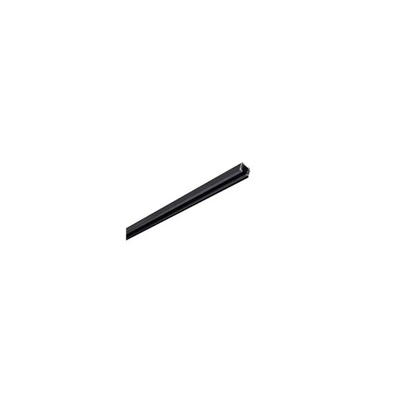 RAIL 220v-1m-3 allumages noir pour spot sur rail triphasé led