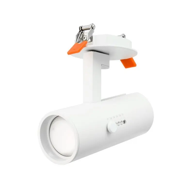 downlight encastrable 20w led blanc orientable angle selectionnable 15°-20°-30°-40°-60°-70° 3000k-4000k-6000k