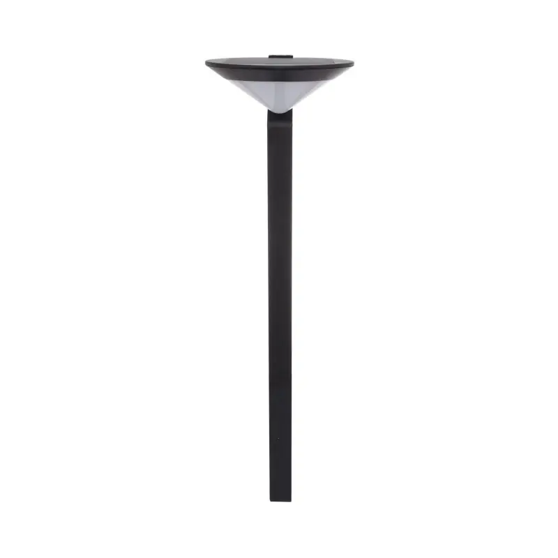 Potelet borne 80cm balise solaire détecteur de mouvement 8m-led -300 lumens 3000k-6000k