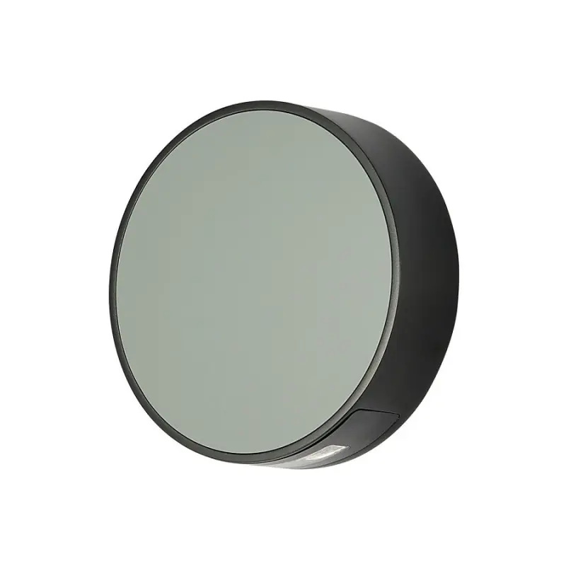Applique exterieur balisage led 6w-250 lumens 3000k rond gris mural ip44