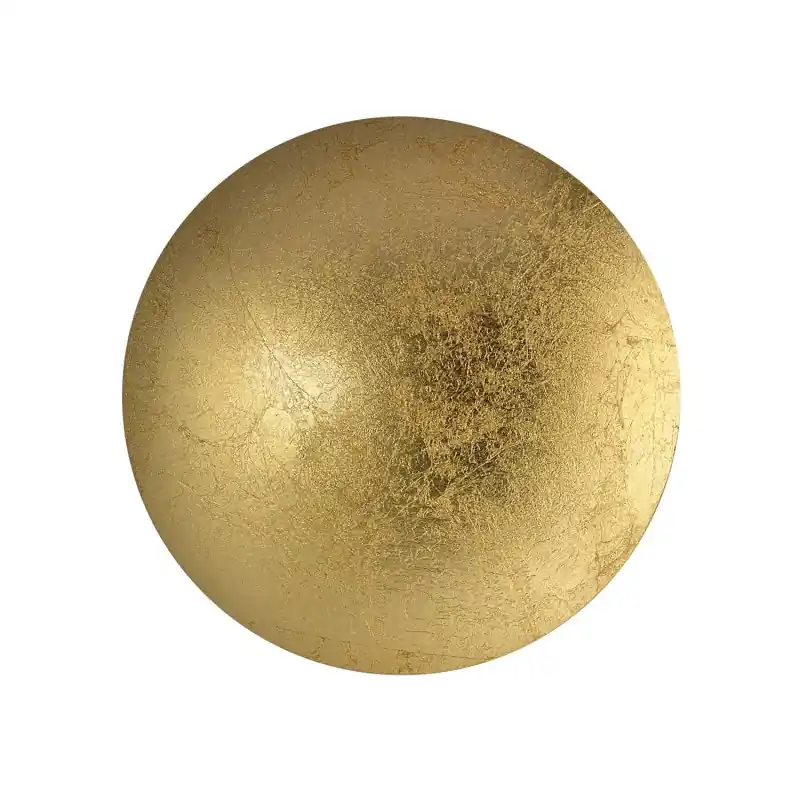 Applique led rond effet doré diamètre 260mm éclairage indirect 18w-1200 lumens 3000k