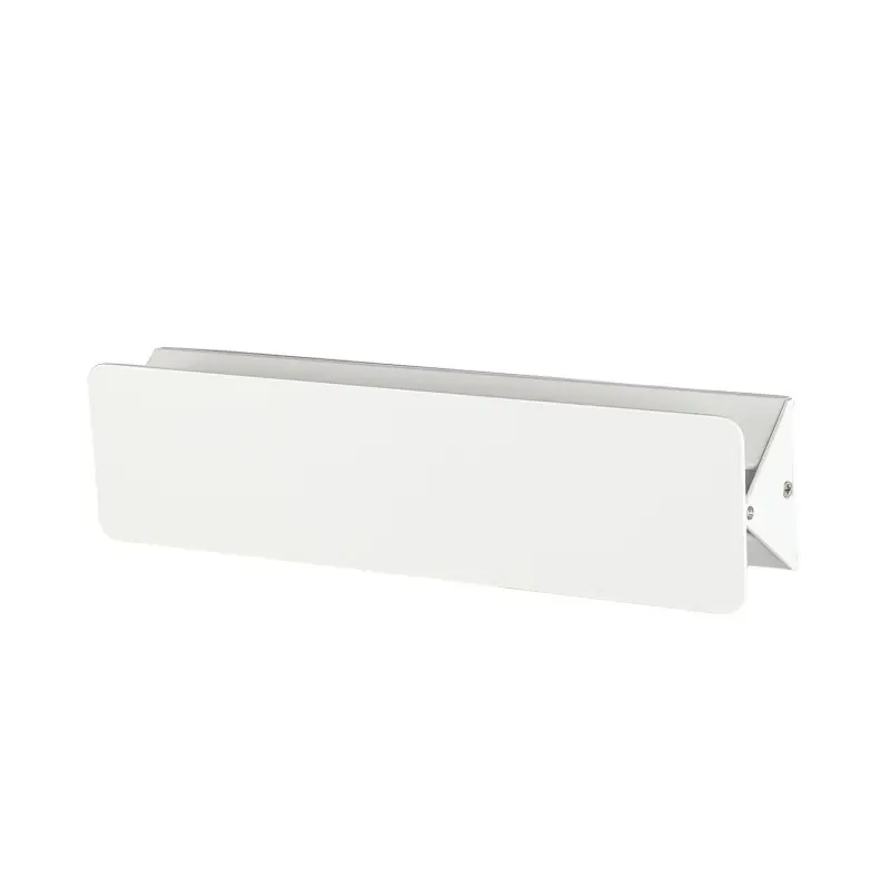 applique led blanche eclairage haut et bas ajustable clapet 10w-160 lumens 3000k