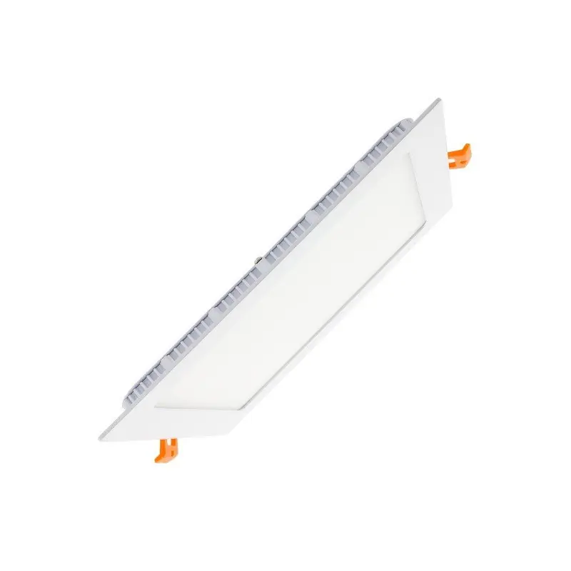 Spot Encastrable led carré cadre blanc 18w-1400 lumens ip20