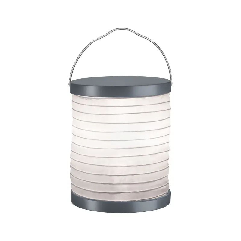 Lampe à poser Mobile rechargeable IP44 blanc gris sur batterie rechargeable