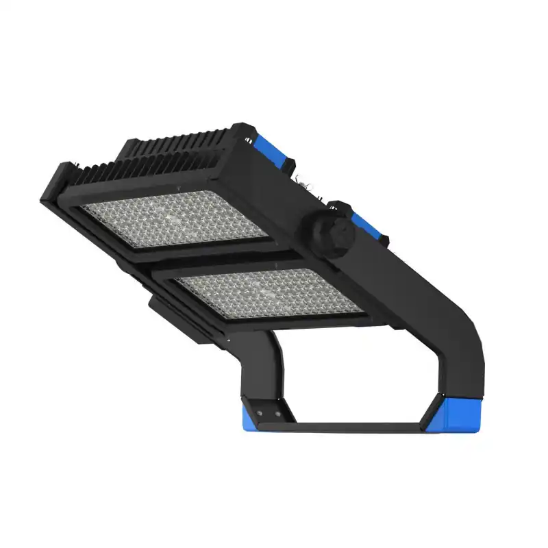 Projecteur led 500w 1-10v éclairage grande hauteur stade, grue, monument-hangar 85000 lumens ip66