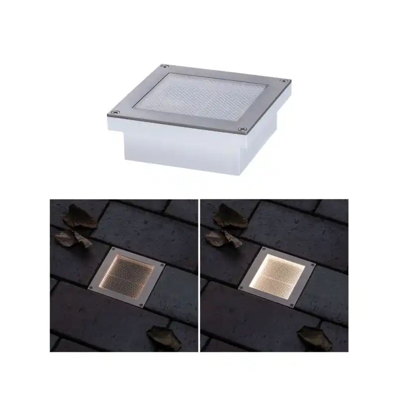 Enc de sol Outdoor Solar Aron IP67 3000K Détecteur de mouv Métal 5/40lm 10*10cm