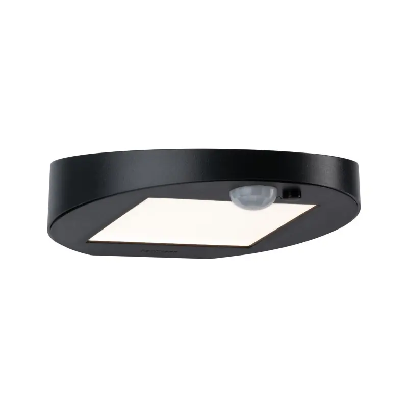 Applique solaire Outdoor Ryse IP44 3000K 100lm détect mouvement anthracite
