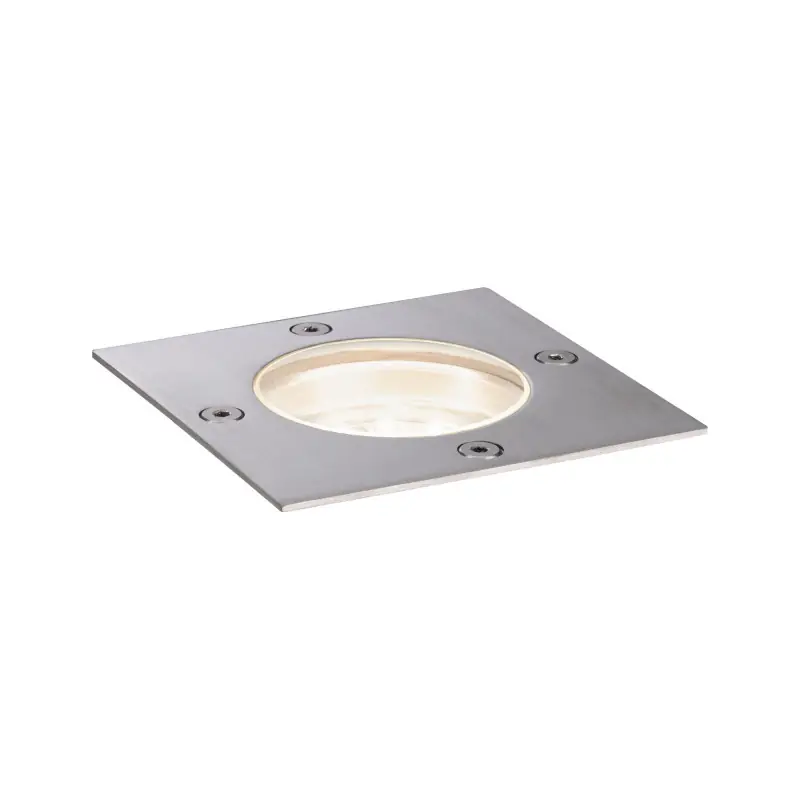 Encastré sol extérieur Plug & Shine IP65 3000K 24V 3,6W 450lm carré