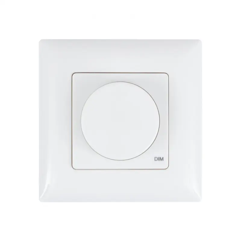 Interrupteur variateur blanc triac et 1-10v appareillage mural