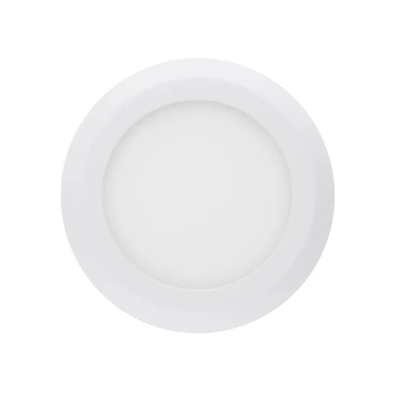 applique plafonnier ROND 6w led installation en saillie BLANC