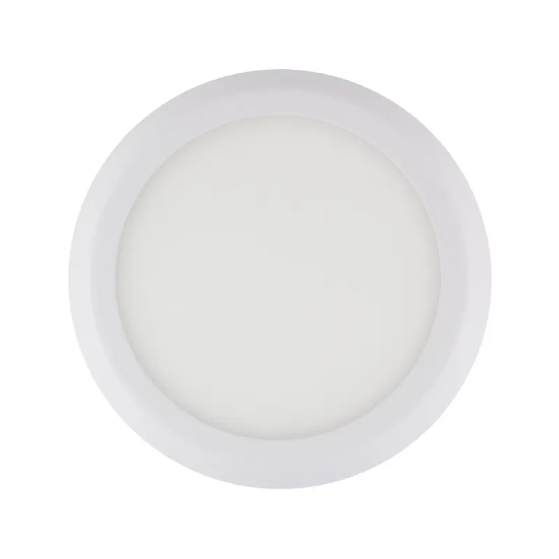 applique plafonnier ROND 12w led installation en saillie BLANC