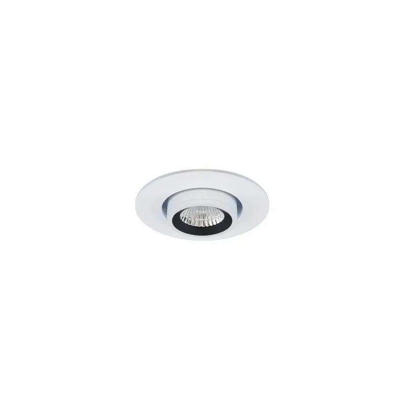luminaire led rond blanc encastrable orientable 4w-380 lumens cct