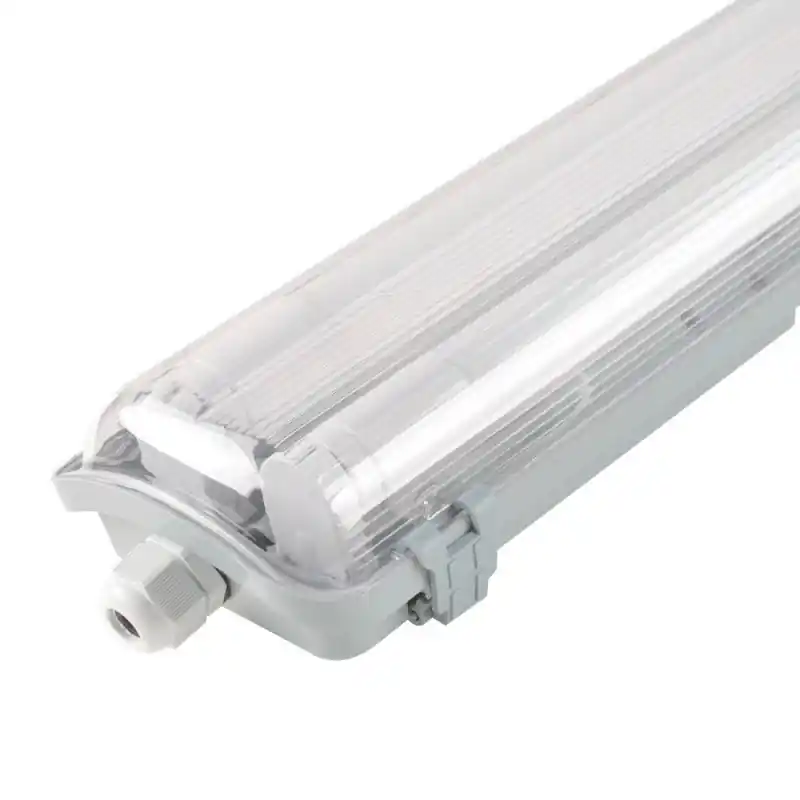 Réglette led étanche double 120cm-ip65-36w-garage etabli exterieur parking