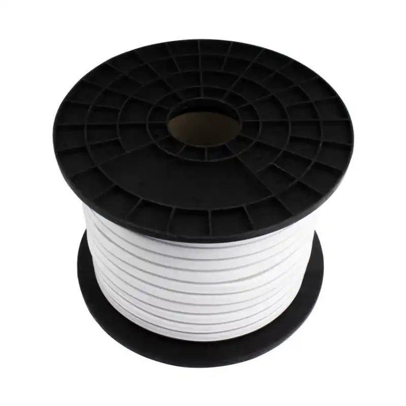 Rouleau de 50m bobine néon flexible led 180-220v-jaune ip65
