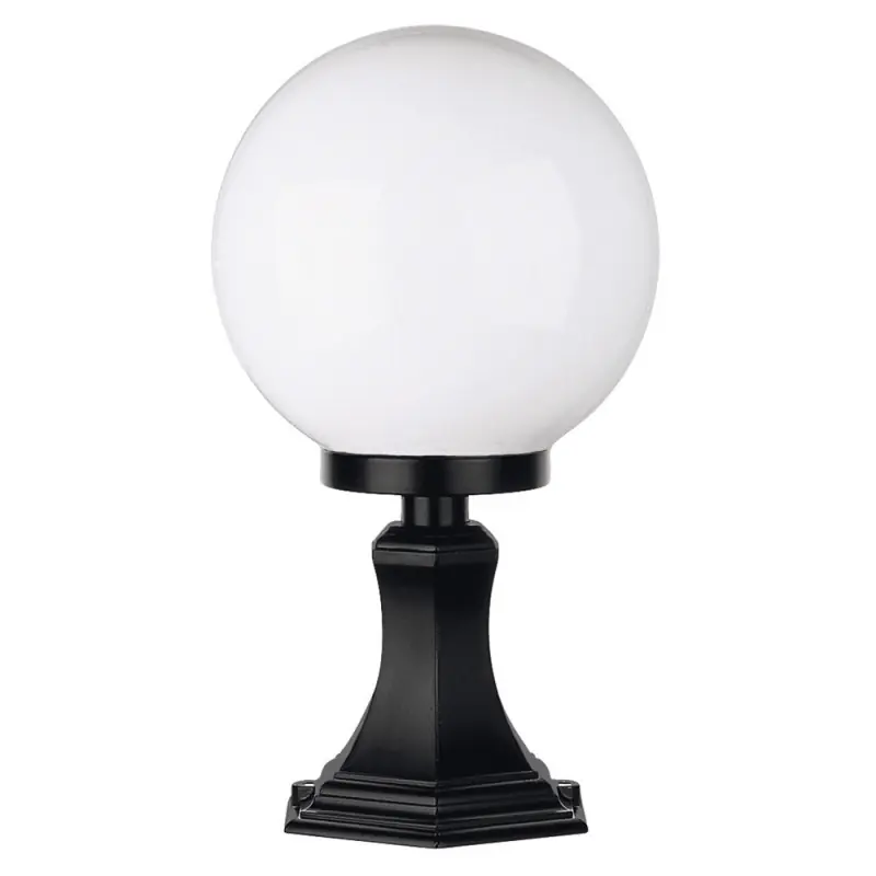 Borne boule CAST IP43 75W E27 Noir