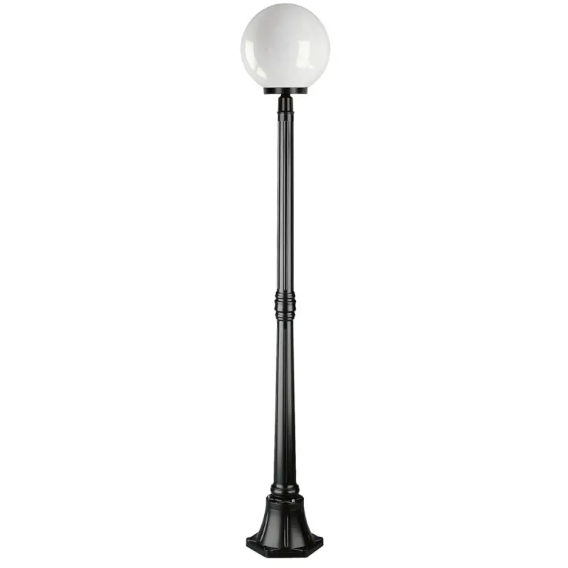 Tête Lampadaire CAST IP43 100W E27 Noir