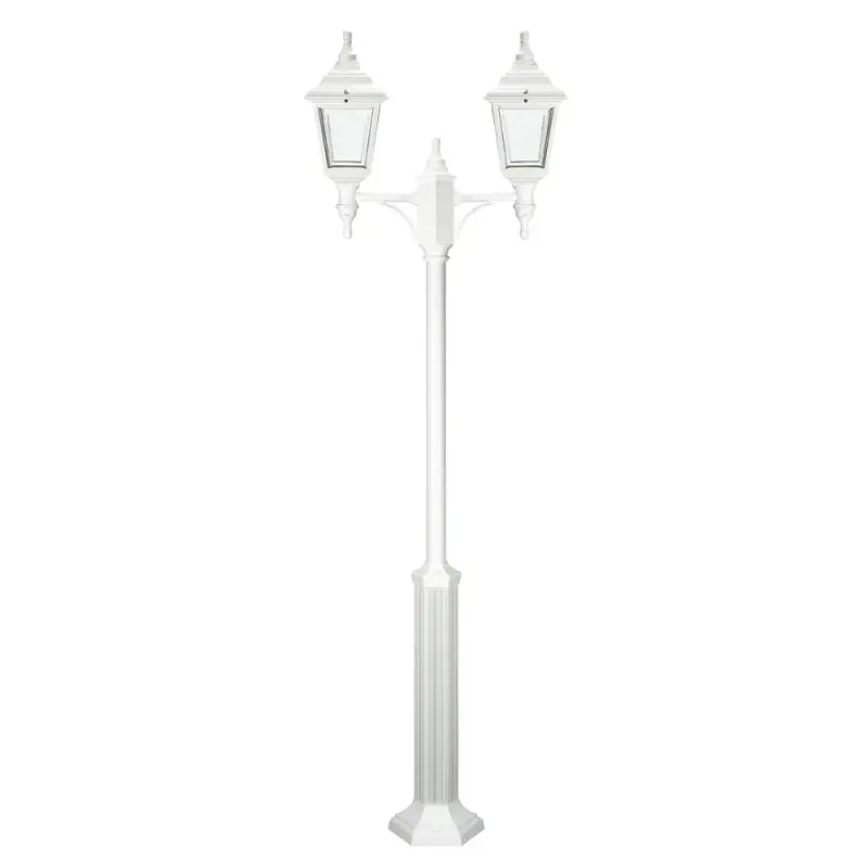 Colonne CLIC-CLAC 4 E27 IP44 2cab blanc