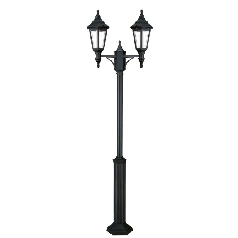 Colonne CLIC-CLAC 6 IP44 2x E27 noir.