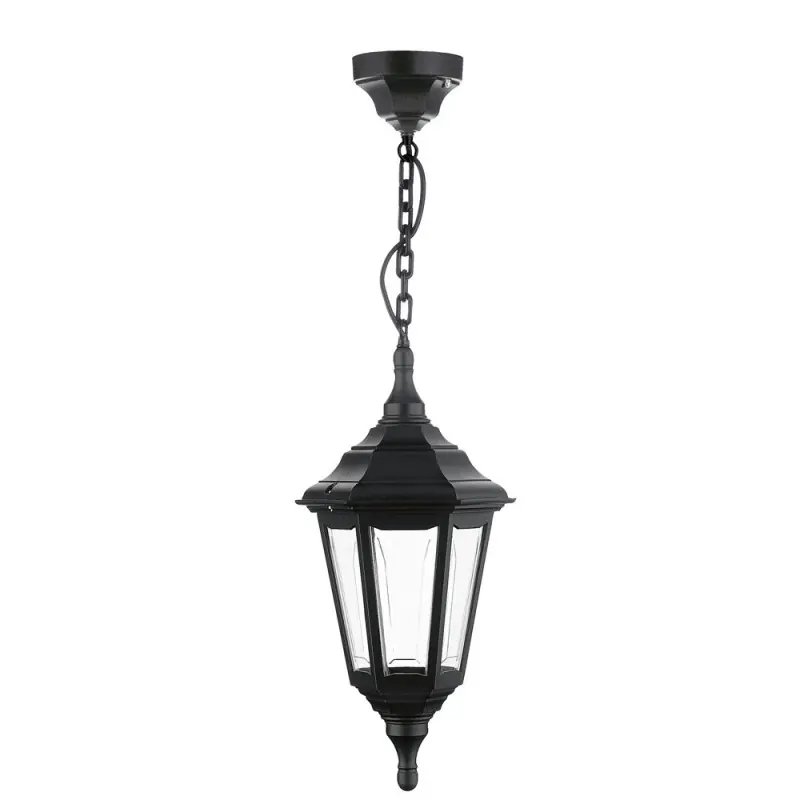 Luminaire pendant CLIC-CLAC 6 IP44 E27 noir