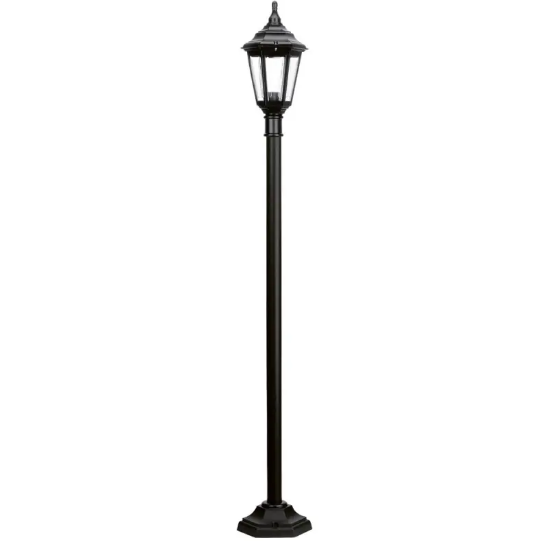 Colonne CLIC-CLAC 6 IP44 E27 noir.