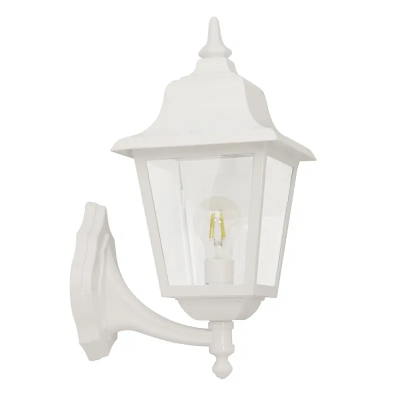Apl. ROB IP43 70W E27 verre trans. Blanc