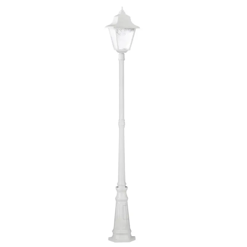 Tête Lampadaire ROB IP43 100W E27 blanc