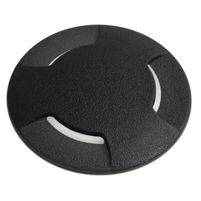 Encastré led 2 voies BELGRADO-12 IP67 GX53 12cm Noir