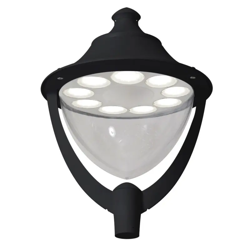 Tête GUNTHER TOP Ø60 IP65 GX53 Noir