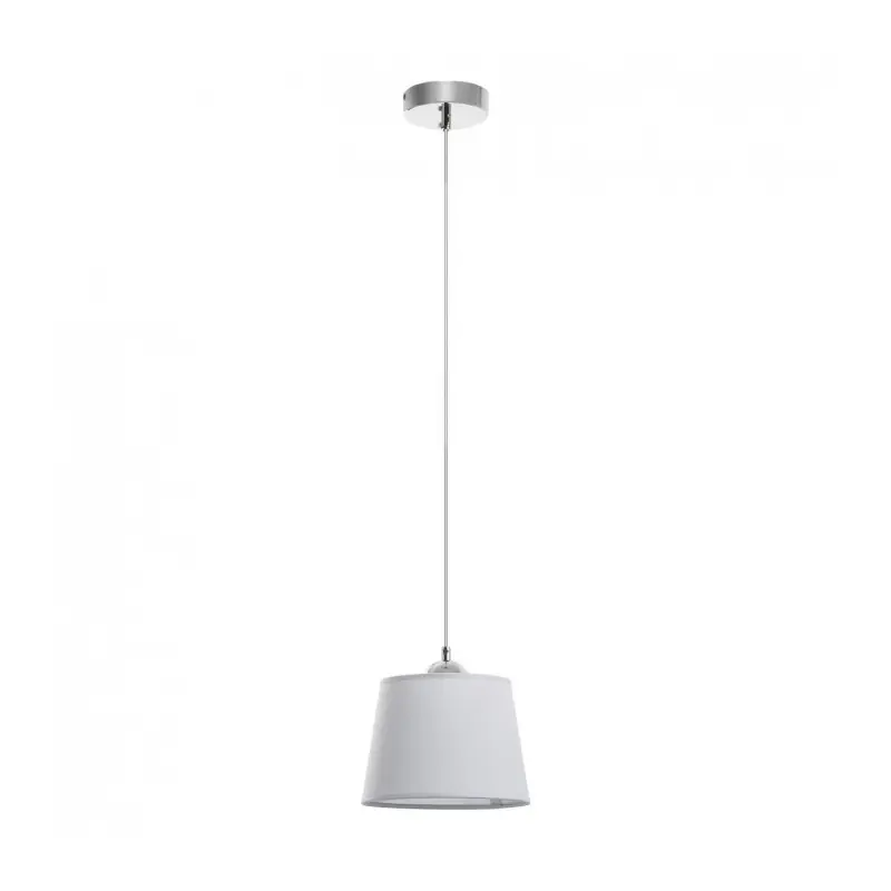 Suspension A TU ESTILO IP20 E27 chrome+gris