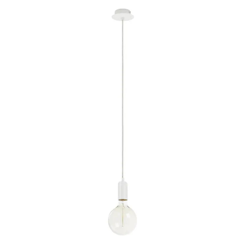 Suspension A TU ESTILO IP20 E27 60W Blanc