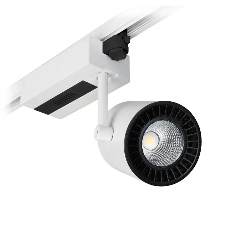 PROTEUS Projecteur Rail LED 4000K 2800Lm Bl