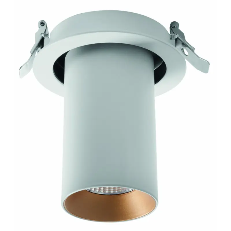 Projecteur Encastré HIDRA LED 18W 3000K Blanc et Or