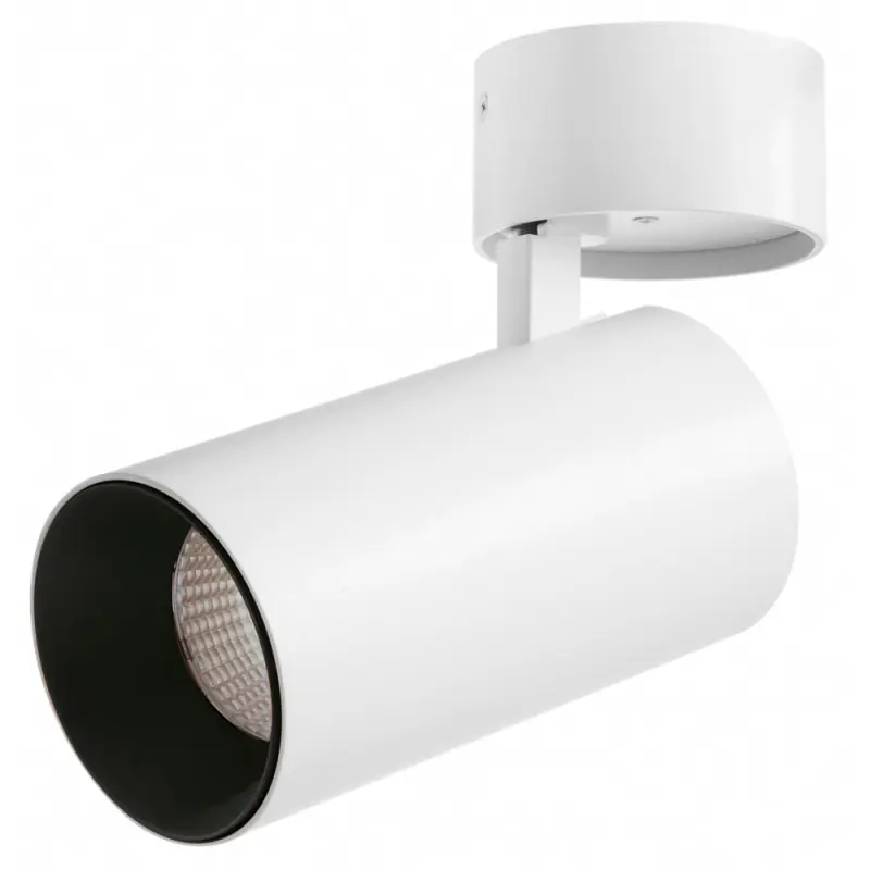 Projecteur base HIDRA LED 18W 3000K Bl-Noir