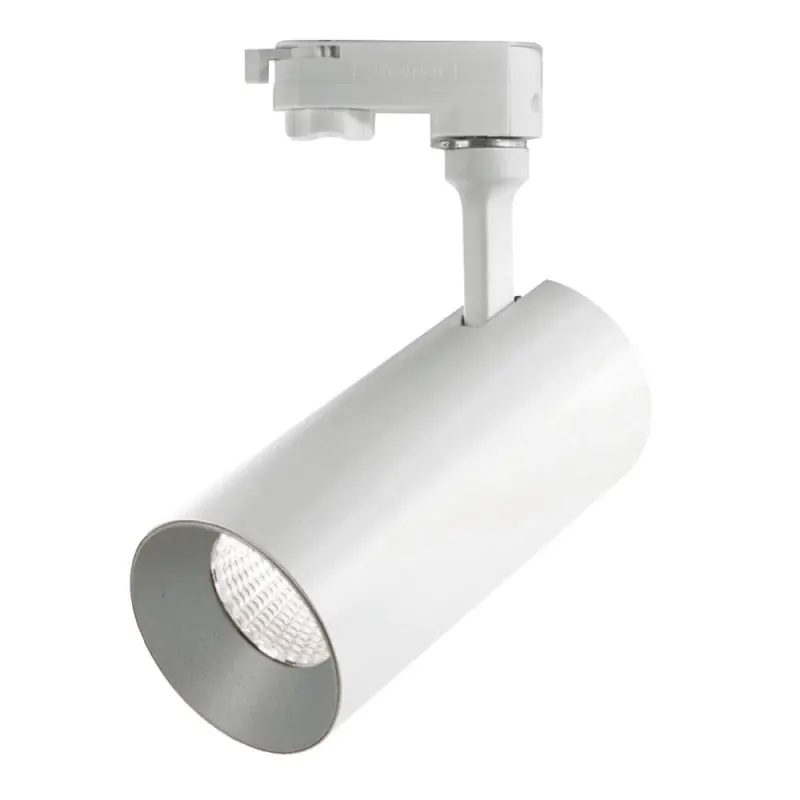 Projecteur Rail HIDRA LED 18W 3000K Bl-Pl