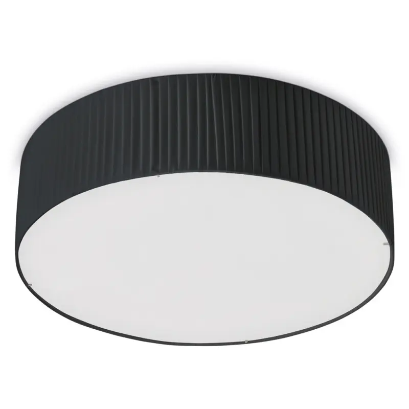 Plafond VORADA IP20 LED SMD 29W 4000lm 3K Ribbon Ribbon Wrapped Noir
