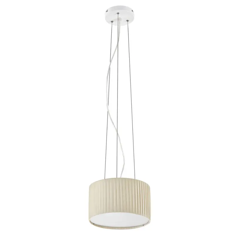 Suspension VORADA IP20 LED COB AC 12W 996lm 3K Ribbon Wrapped beige