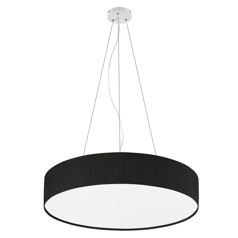 Suspension VORADA IP20 LED SMD 29W 4000lm 3K Ribbon Wrapped Noir