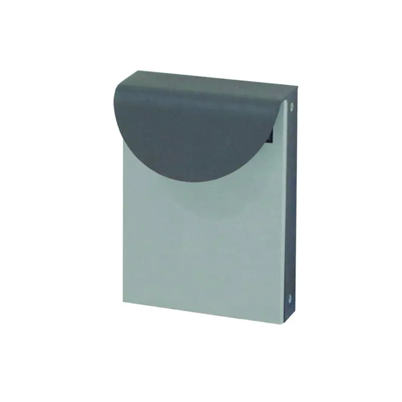 Borne LED 25cm 8,5W 3000K Gris. Neolith Phedra Satin