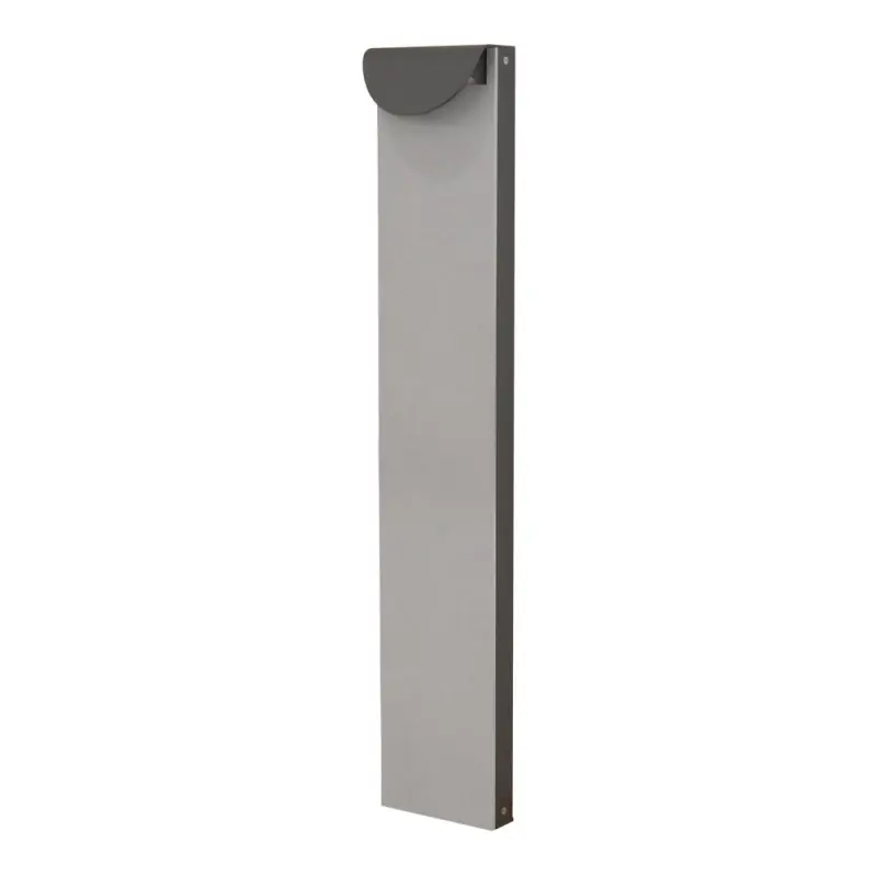 Borne LED 100cm 8,5W 3000K Gris. Neolith Phedra Satin