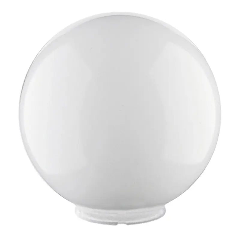 Globe Opale Ø30cm - Bouche 14cm Blanc